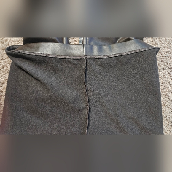 H&M Chocolate Faux Leather Pants - Picture 8 of 12